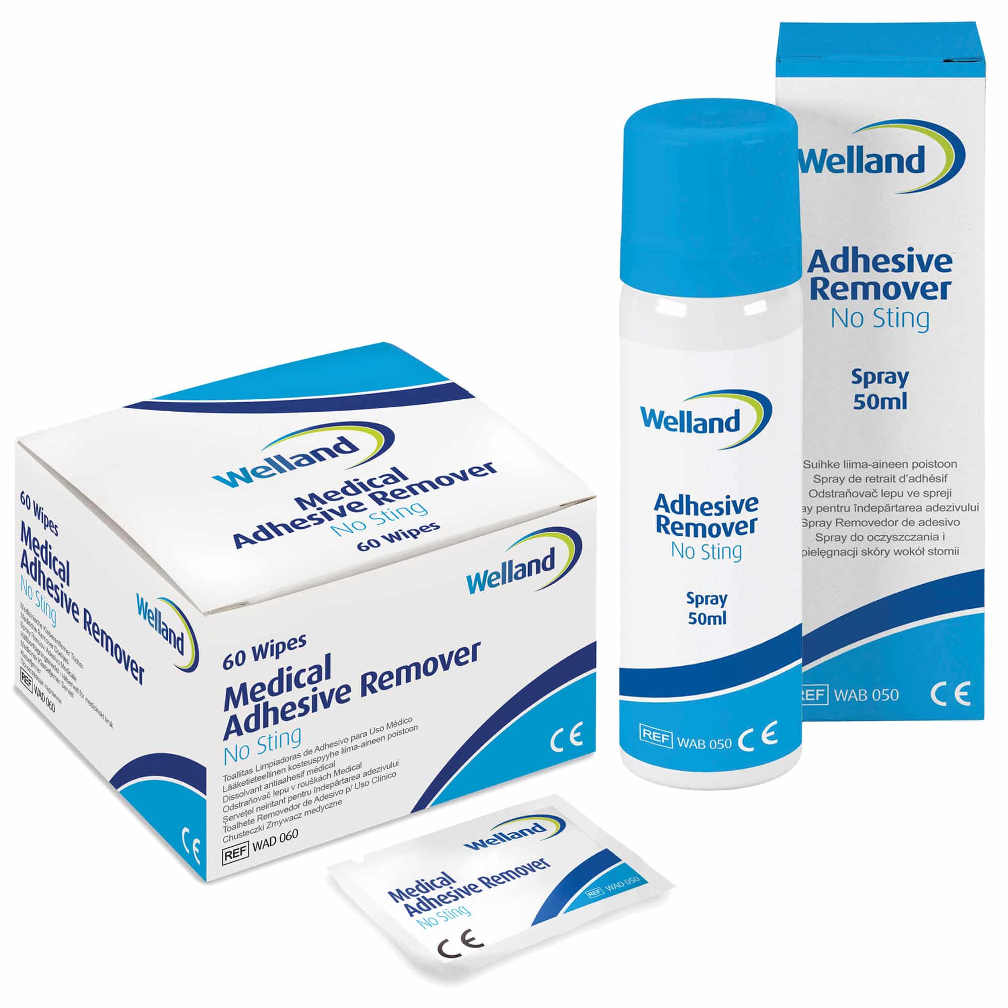 Adhesive Remover Wipes - North Coast Medical
