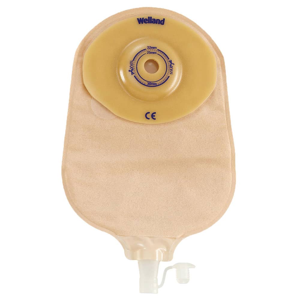 Flair Active® Curvex Closed Colostomy Bag - Welland Medical